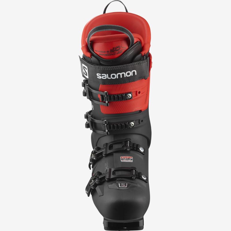 8DLD21189 Salomon يوم ممطر-أسود-طاقة شمسية حذاء Freeride الرجالي Shift Pro 130 في يوم ممطر-أسود-طاقة شمسية