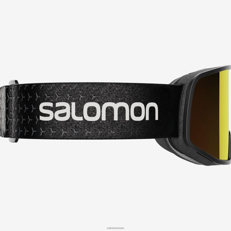 8DLD21334 Salomon أبيض نظارات واقية للجنسين باللون الأبيض لو فاي متعددة الطبقات