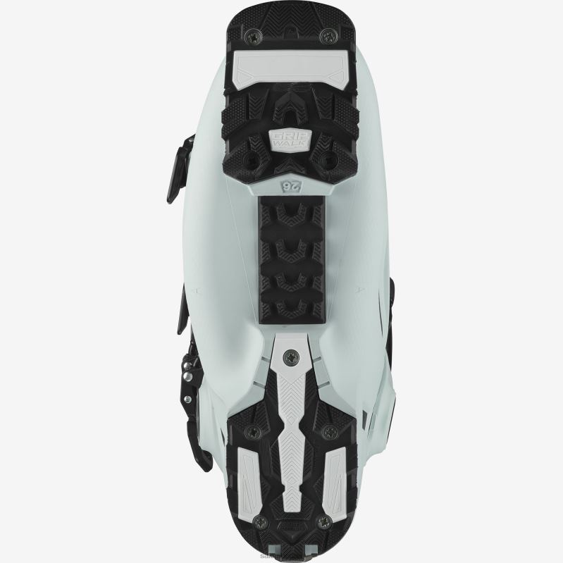 8DLD21904 Salomon أبيض وأسود الطحلب بيلوجا حذاء Freeride للسيدات Shift Pro 90 باللون الأسود والأبيض Moss-Beluga