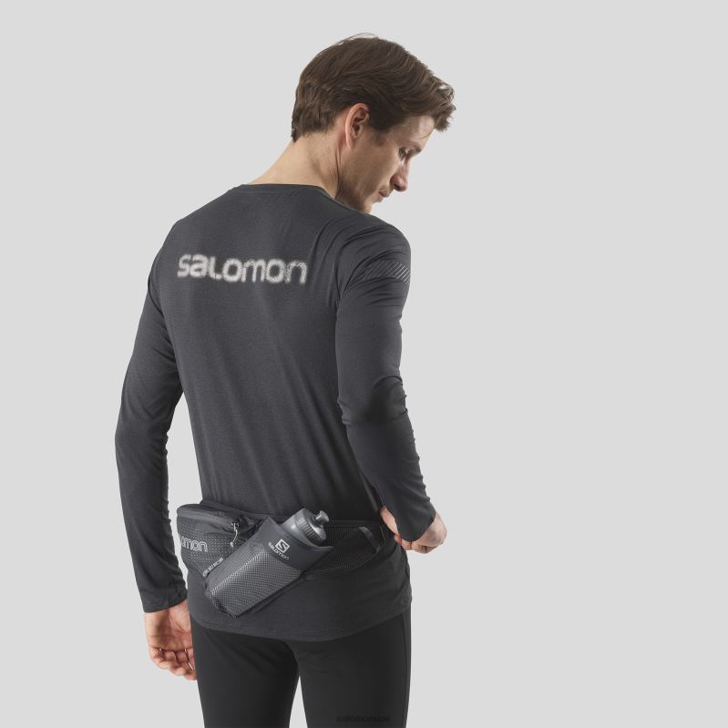 8DLD22144 Salomon أسود حزام للجنسين RS Thermobelt أسود