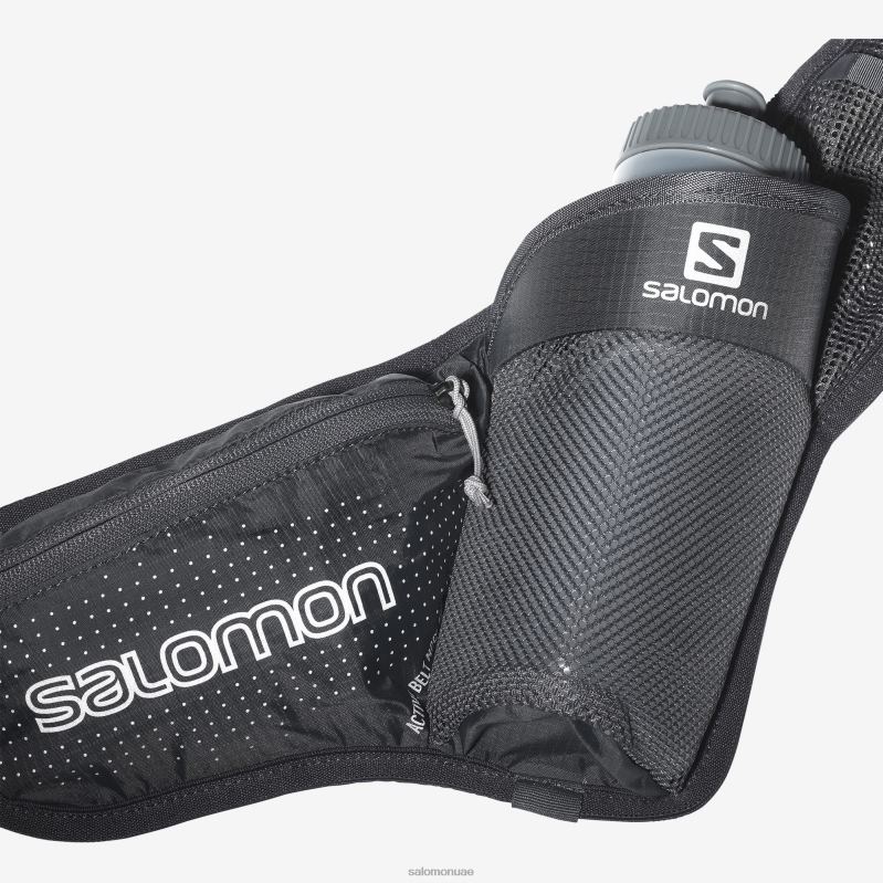 8DLD22144 Salomon أسود حزام للجنسين RS Thermobelt أسود