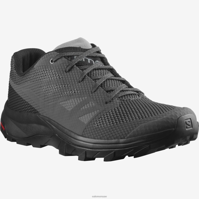 8DLD22254 Salomon Lunar Rock-gum1a أحذية المشي لمسافات طويلة للرجال Outbound Prism Lunar Rock-gum1a