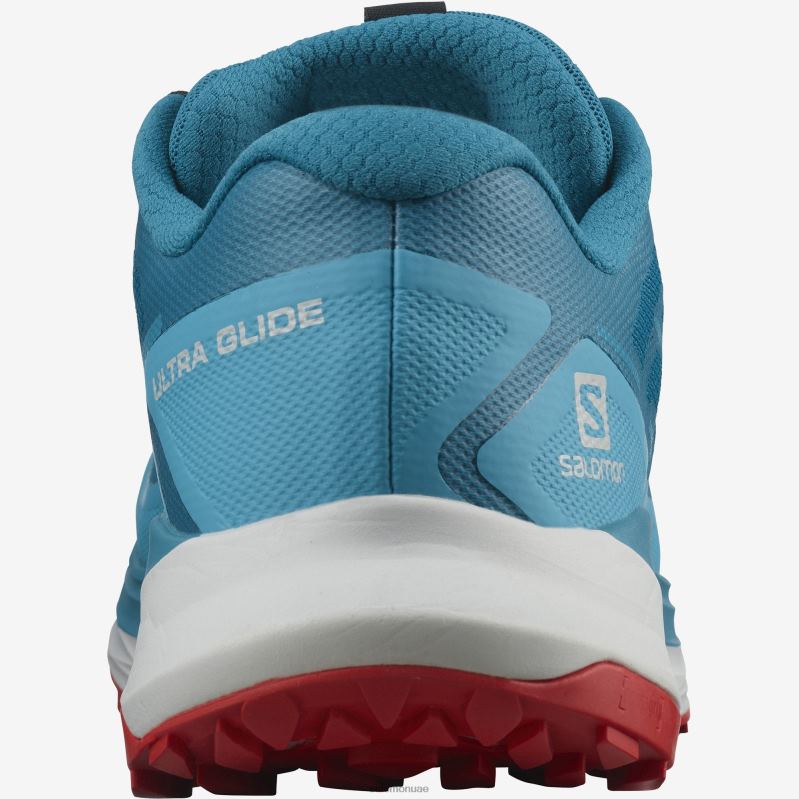 8DLD22795 Salomon أسود/سبائك/توت غوجي حذاء Ultra Glide للرجال مصنوع من سبيكة سوداء اللون Goji Berry