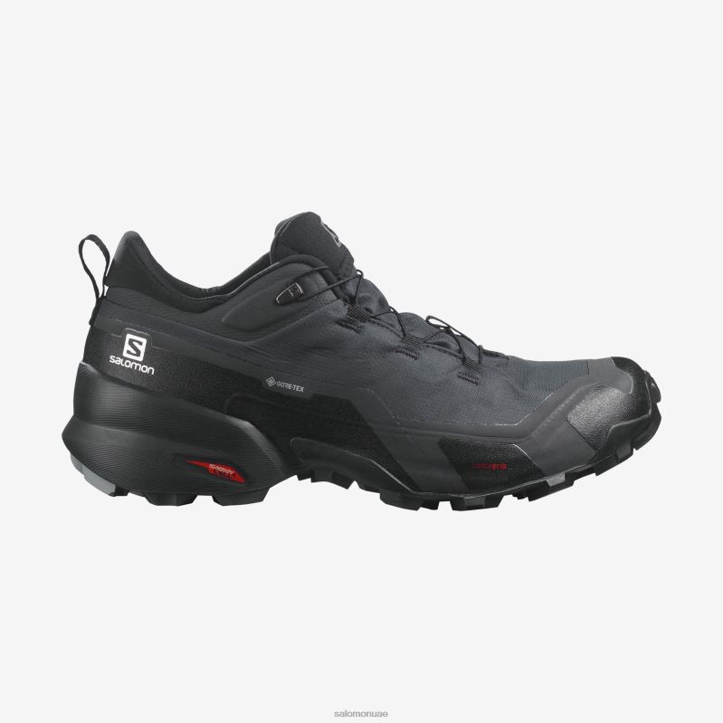 8DLD22824 Salomon أسود حذاء XA Pro 3D V8 Gore-Tex للرجال