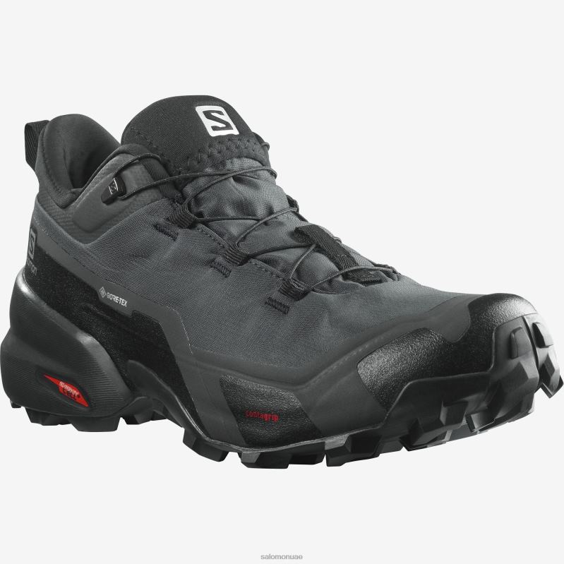 8DLD22824 Salomon أسود حذاء XA Pro 3D V8 Gore-Tex للرجال