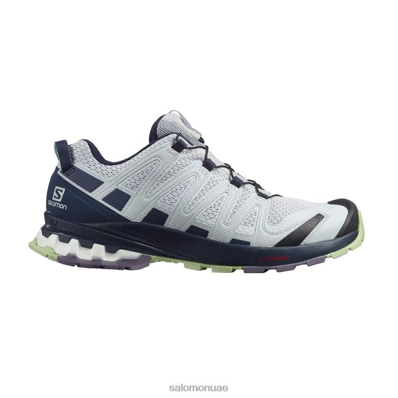 8DLD23474 Salomon بلاك فانتوم حذاء المشي XA Pro 3D V8 Gore-tex W أسود-أسود-فانتوم