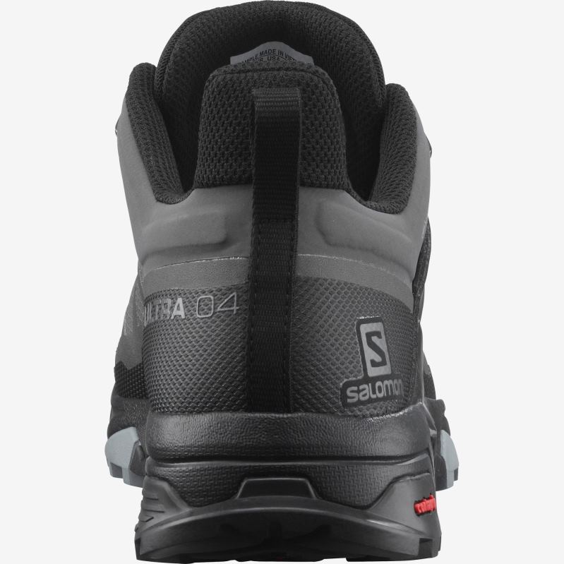 8DLD2663 Salomon أسود كاكي-فانيليا آيس حذاء المشي لمسافات طويلة للرجال X Ultra 4 Gore-tex باللون الأسود الكاكي والفانيليا الجليدي